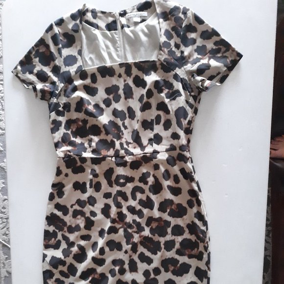 Banana Republic Cheetah Print Work Dress - Picture 5 of 7